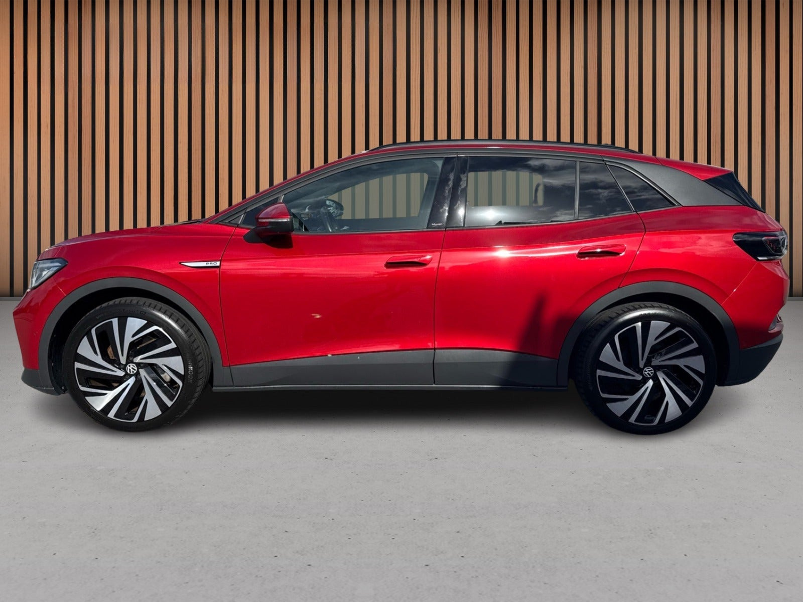 Rød VW ID.4 fra 2023