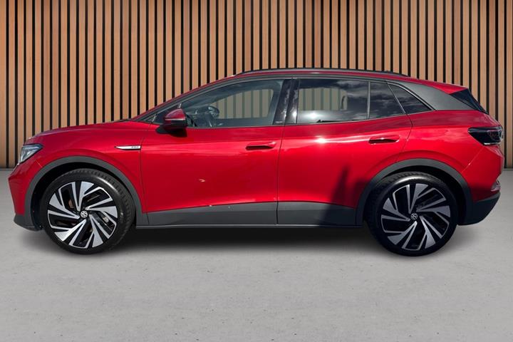 Rød VW ID.4 fra 2023