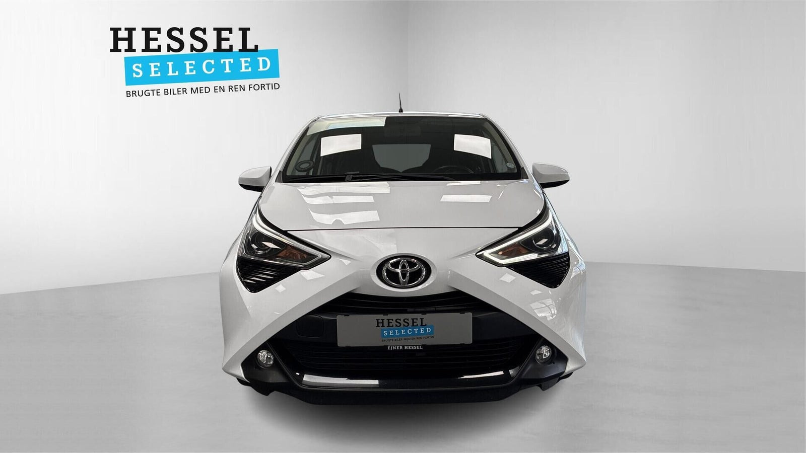 Hvid Toyota Aygo fra 2021
