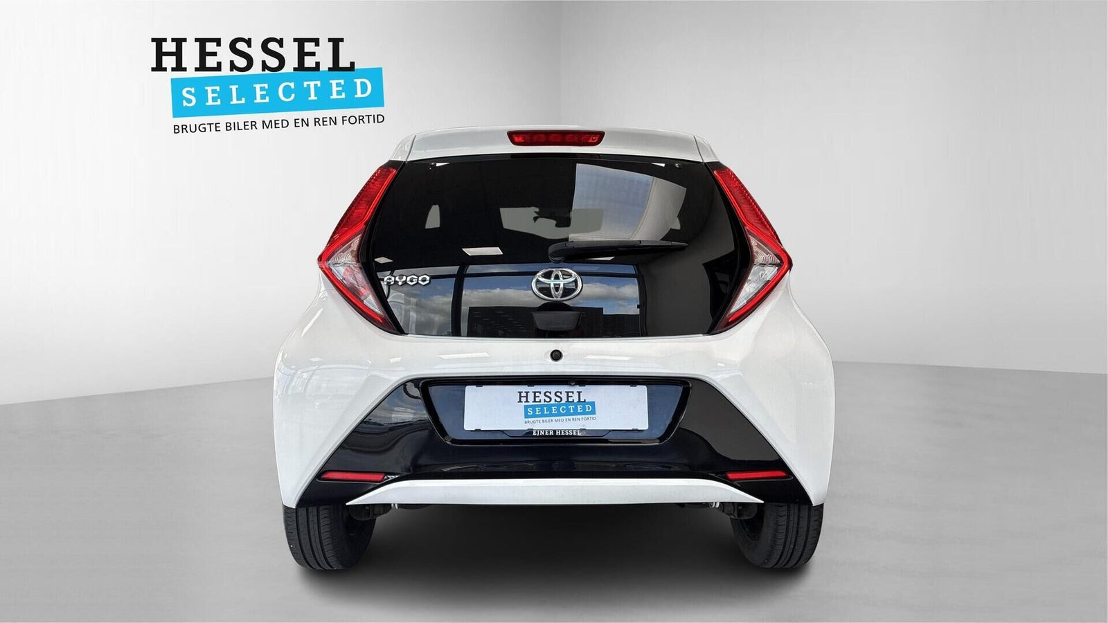 Hvid Toyota Aygo fra 2021