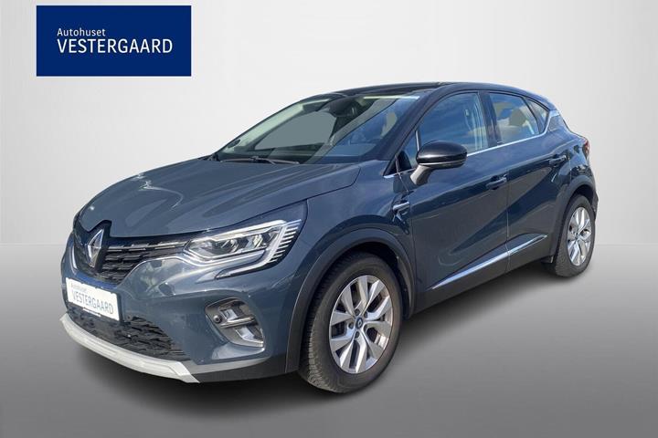 Blå Renault Captur fra 2020