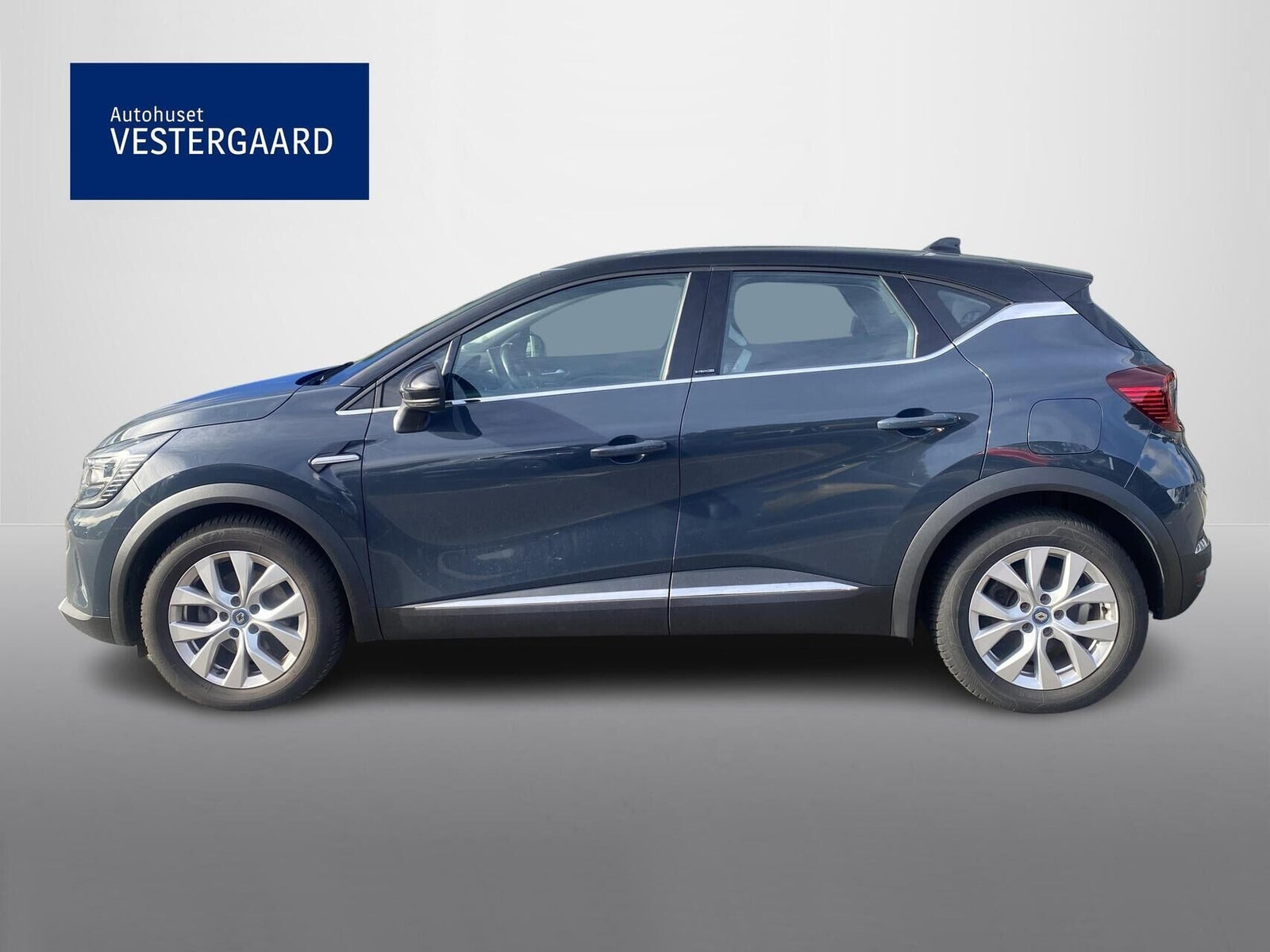 Blå Renault Captur fra 2020