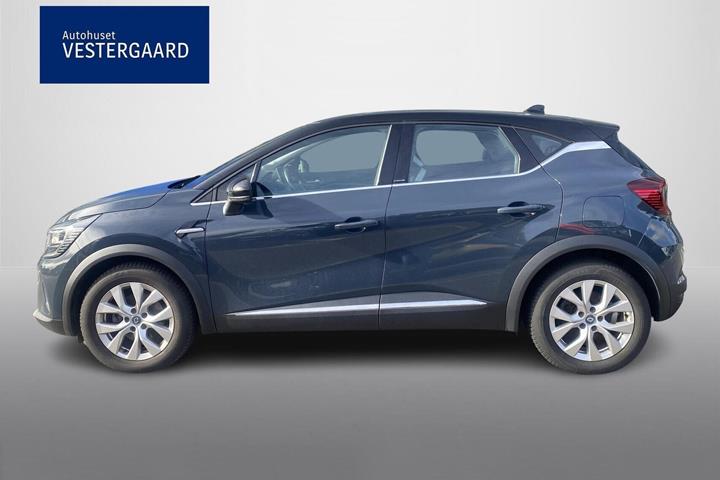 Blå Renault Captur fra 2020