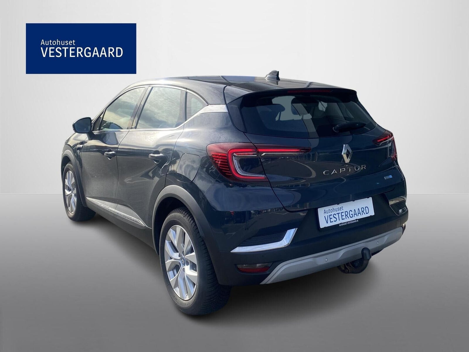 Blå Renault Captur fra 2020