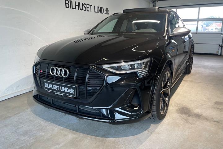 Sort Audi e-tron S fra 2023