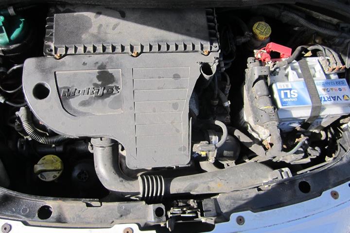 Hvid Fiat 500 fra 2008