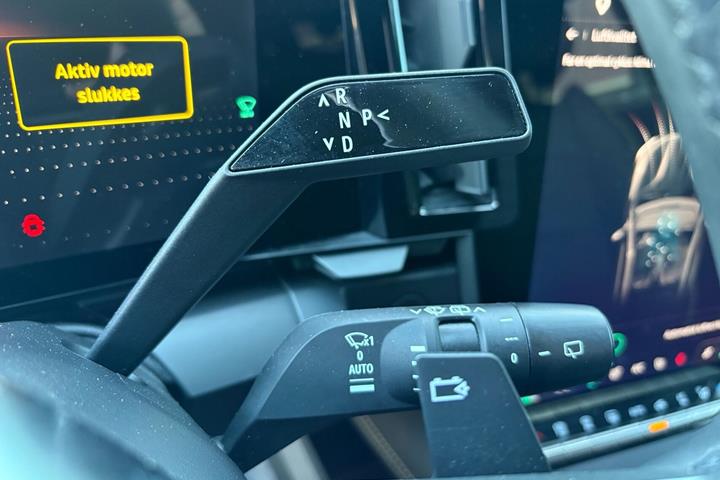Sort Renault Mégane fra 2023