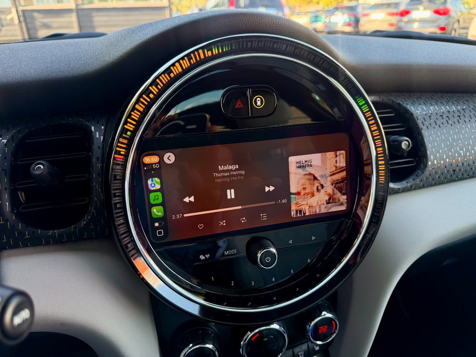 Sort Mini Cooper SE fra 2022