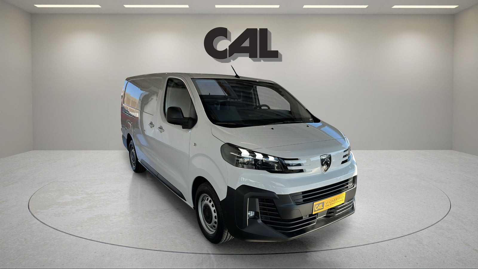 Hvid Peugeot Expert fra 2025