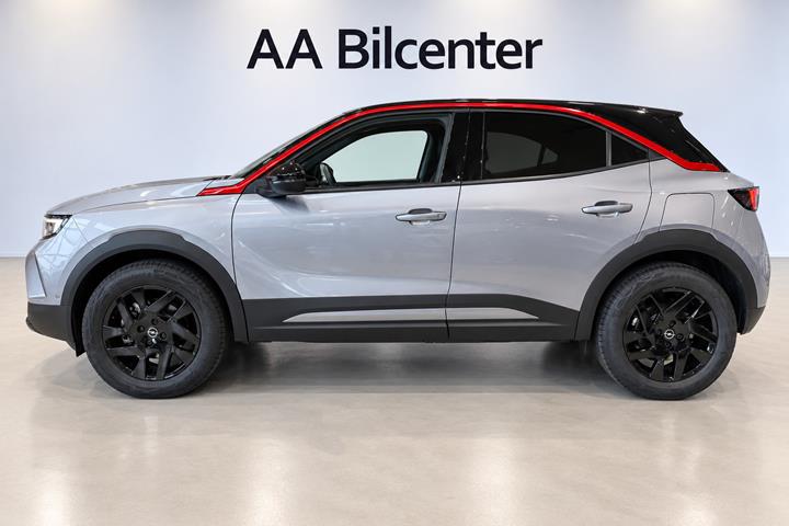 Grå Opel Mokka-e fra 2024