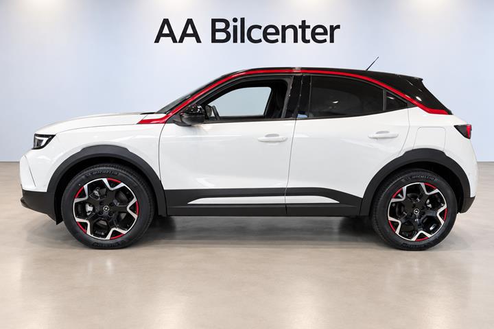 Hvid Opel Mokka-e fra 2024