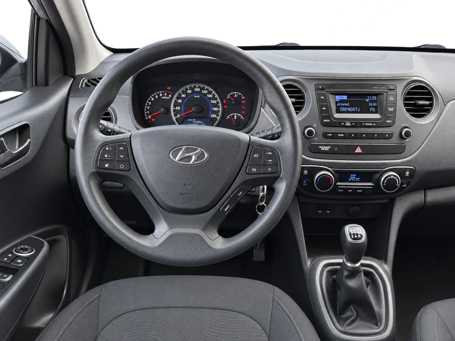 Sølv Hyundai i10 fra 2017