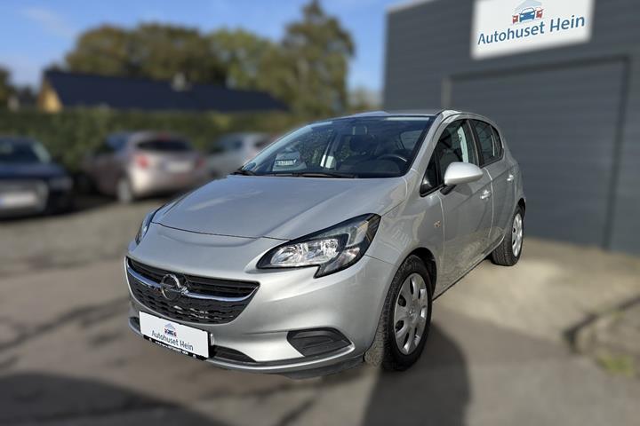 Sølv Opel Corsa fra 2016