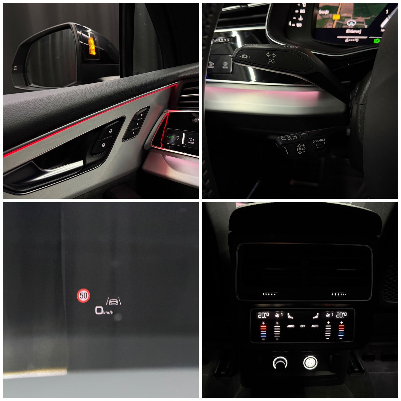 Grå Audi SQ7 fra 2020