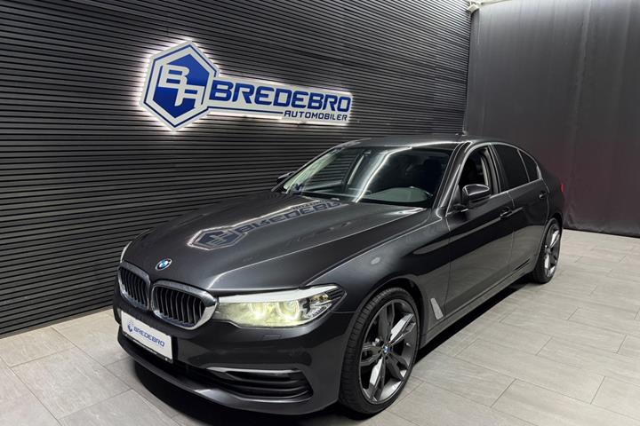 Brun BMW 520d fra 2019