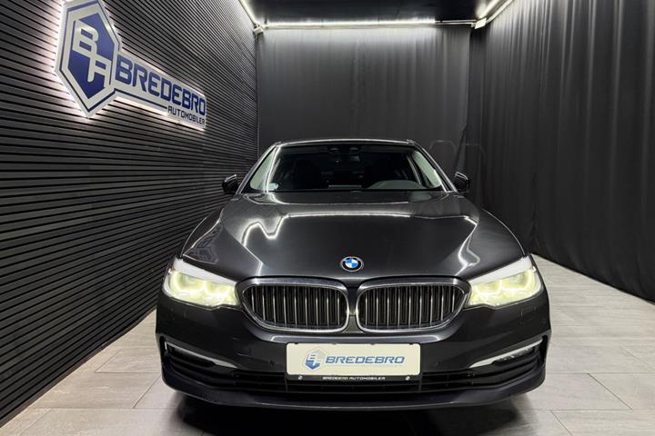 Brun BMW 520d fra 2019