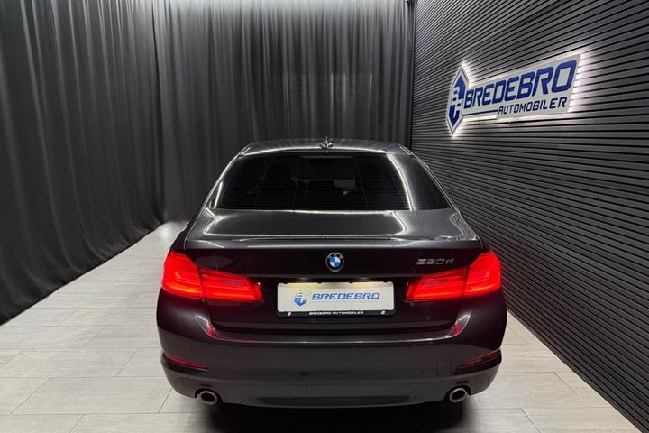 Brun BMW 520d fra 2019