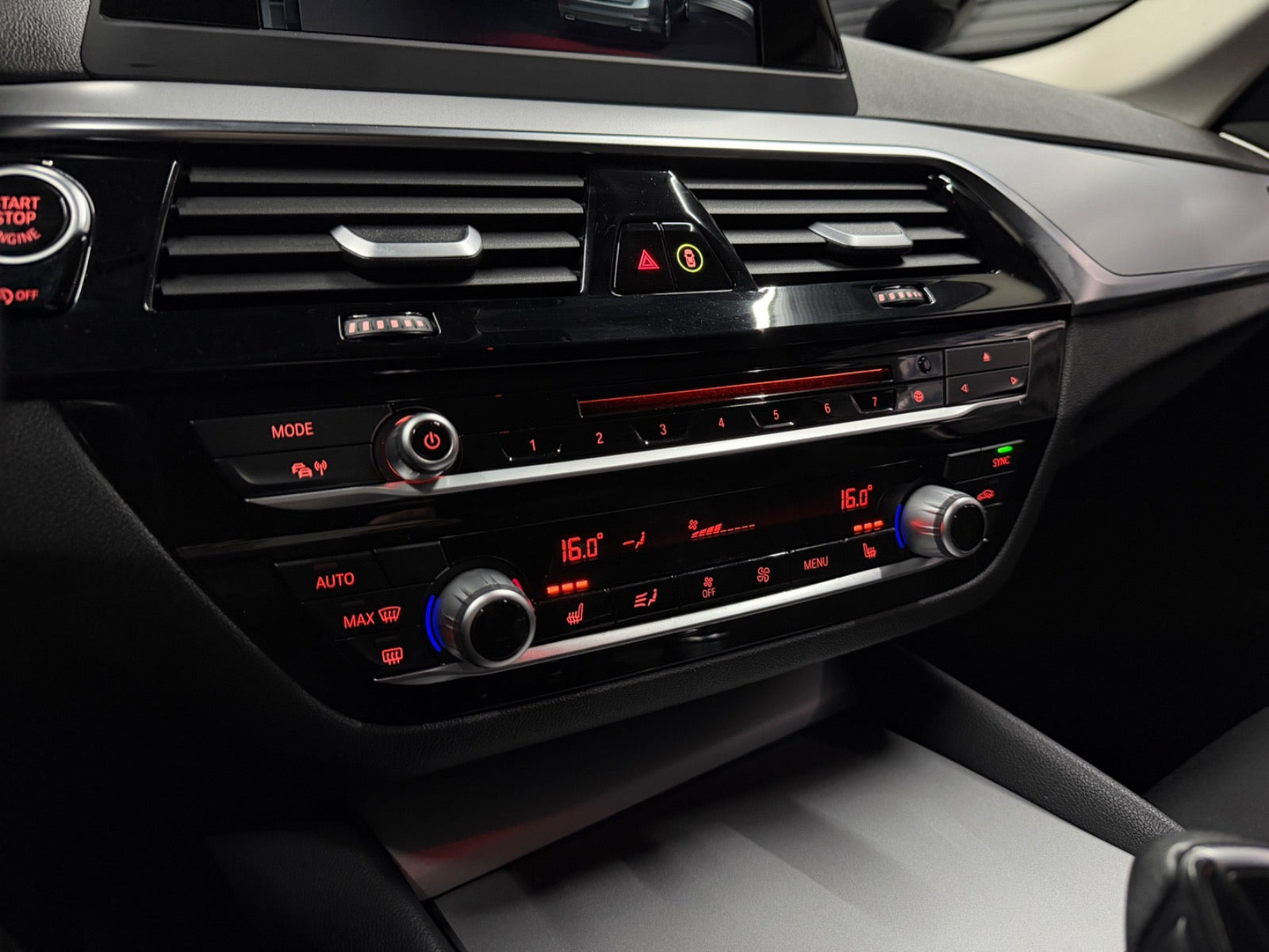 Brun BMW 520d fra 2019