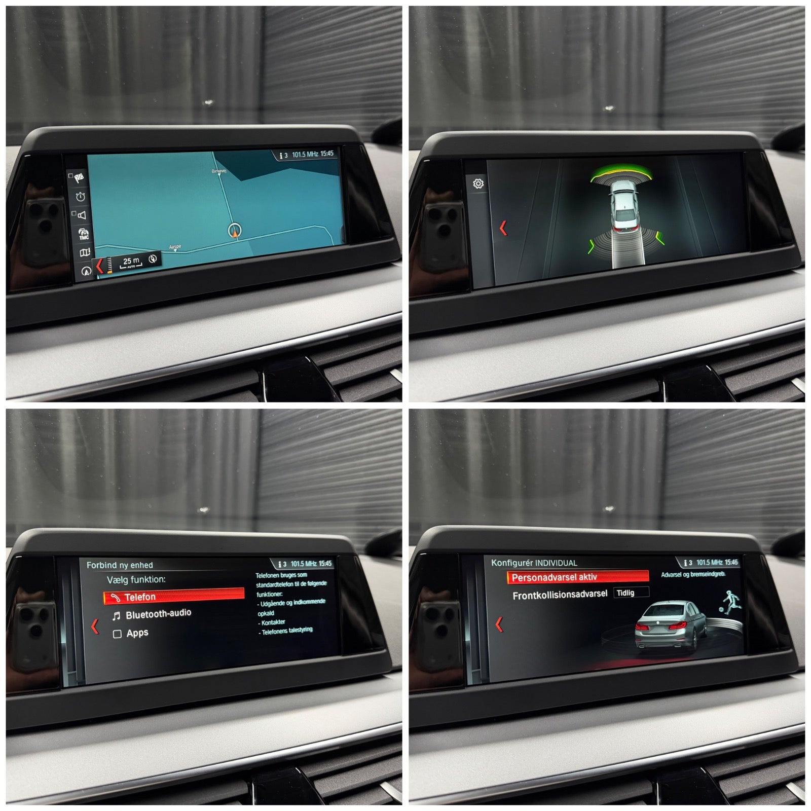Brun BMW 520d fra 2019