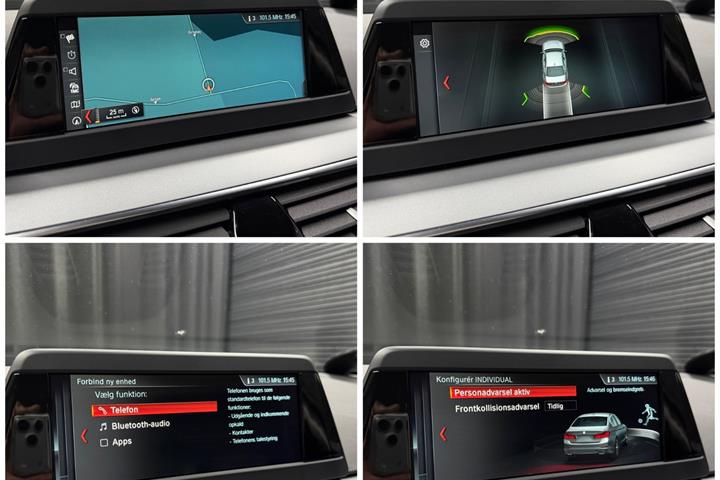 Brun BMW 520d fra 2019