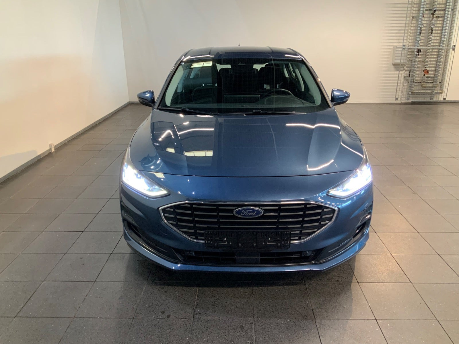 Blå Ford Focus fra 2022