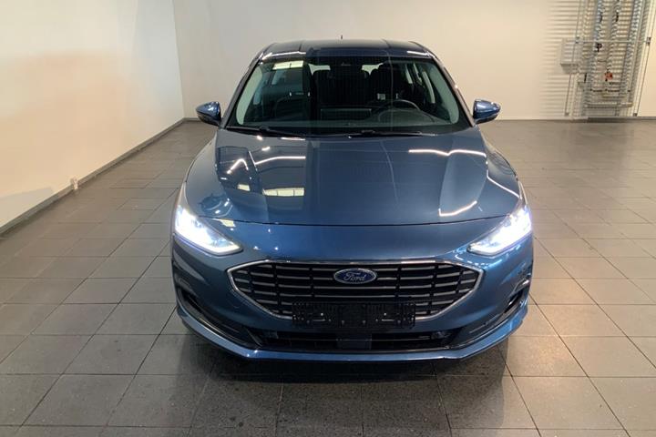 Blå Ford Focus fra 2022