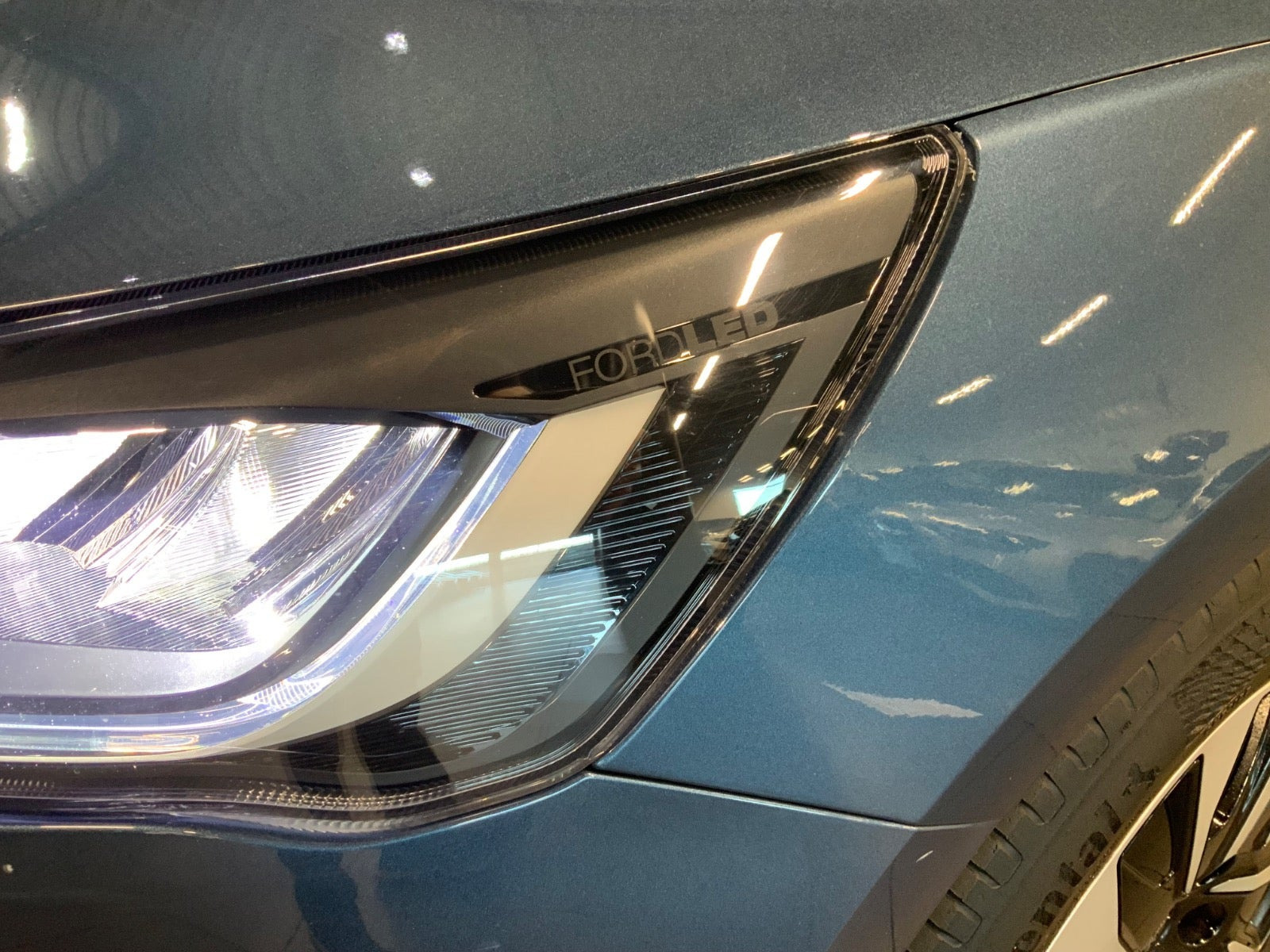 Blå Ford Focus fra 2022