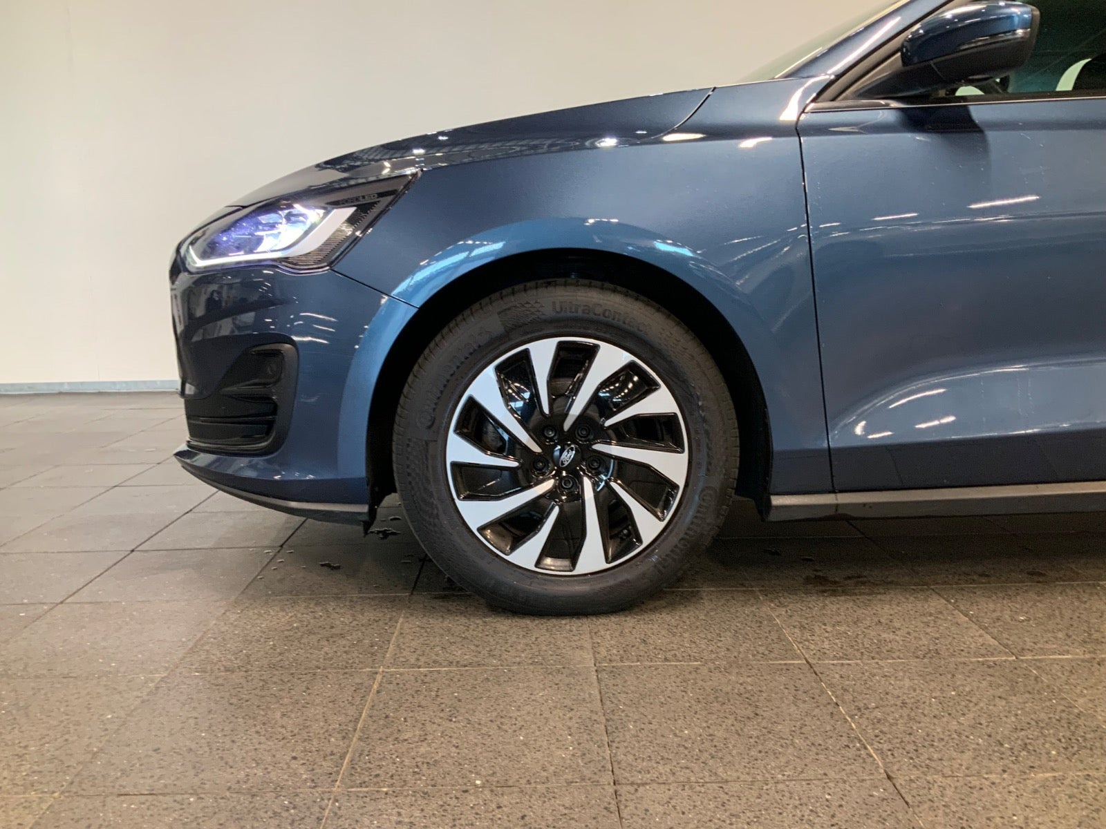 Blå Ford Focus fra 2022