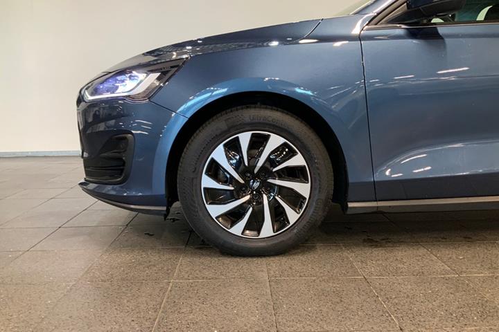 Blå Ford Focus fra 2022