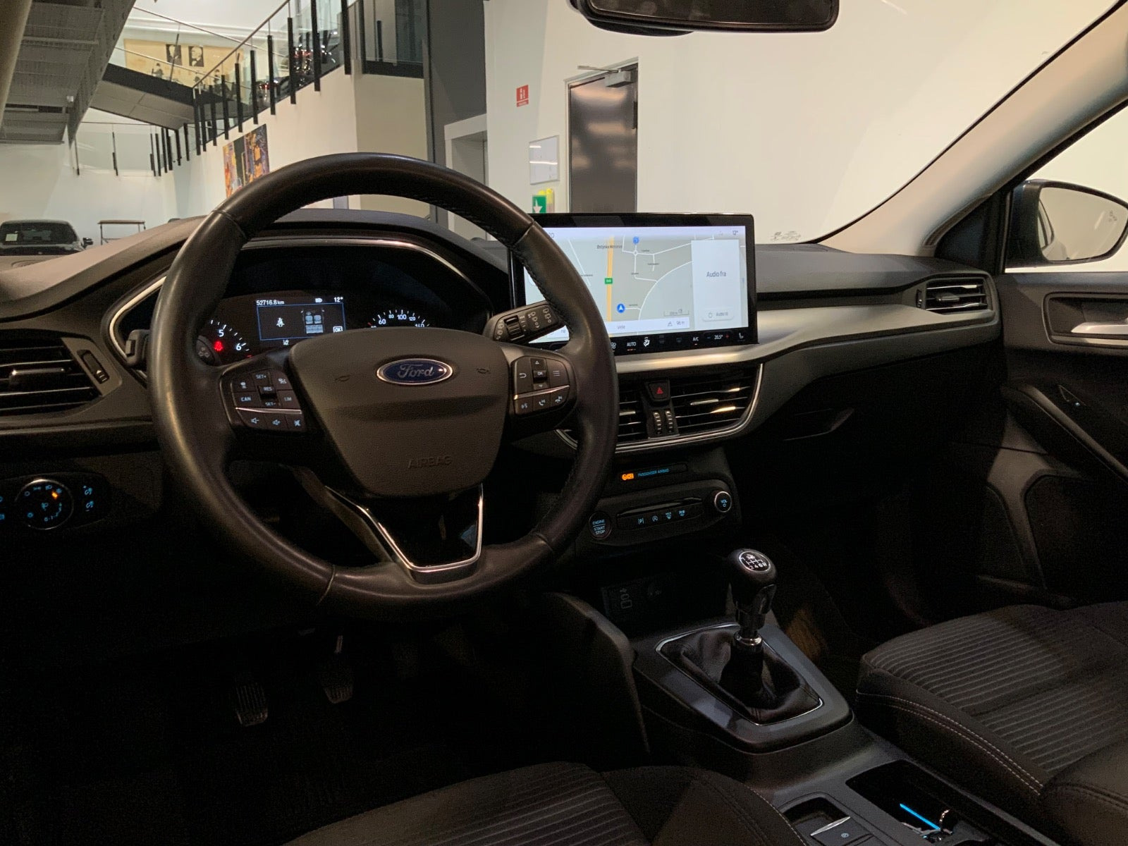 Blå Ford Focus fra 2022