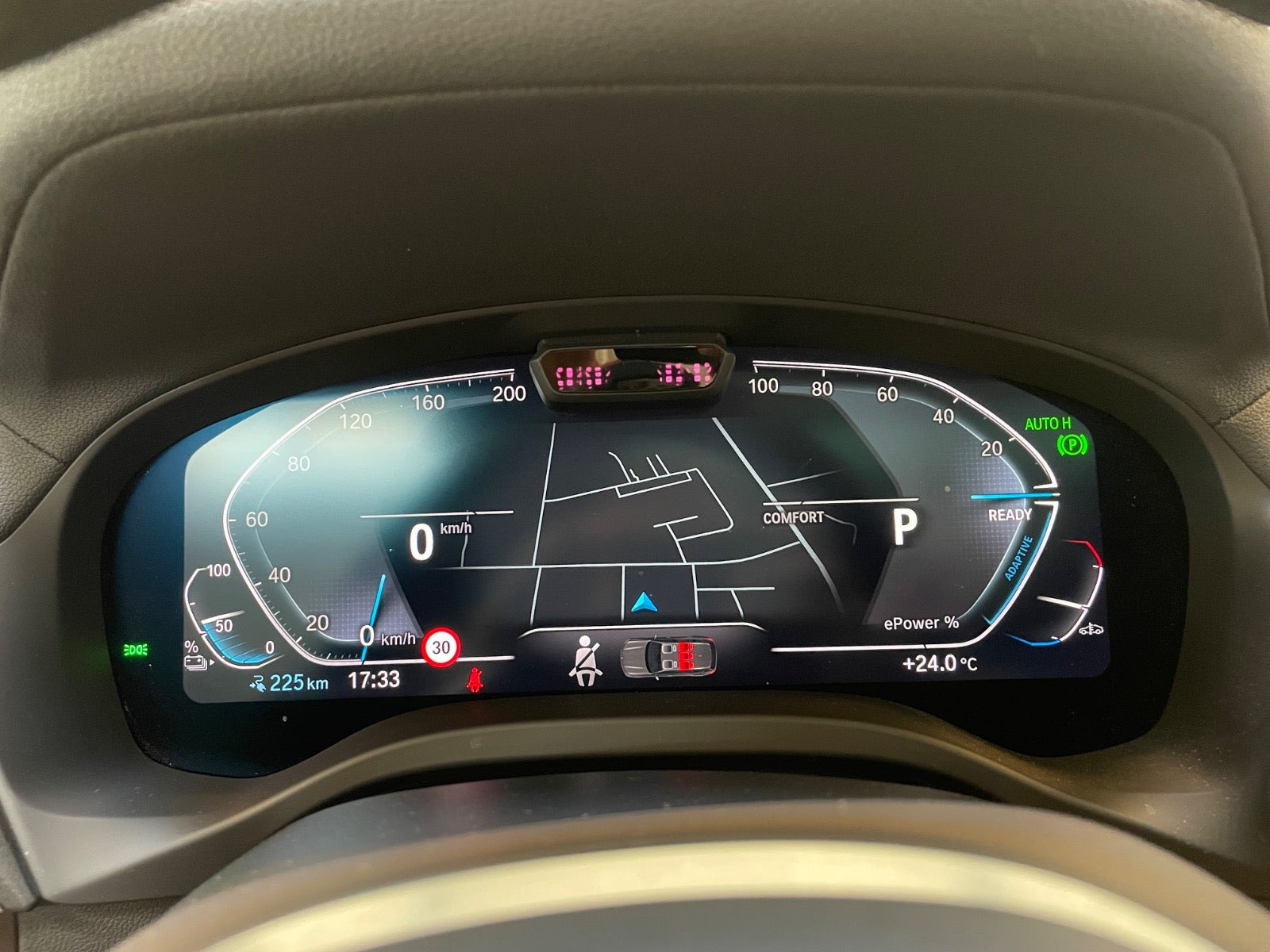 Hvid BMW iX3 fra 2024