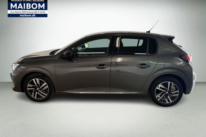 Sort Peugeot 208 fra 2023
