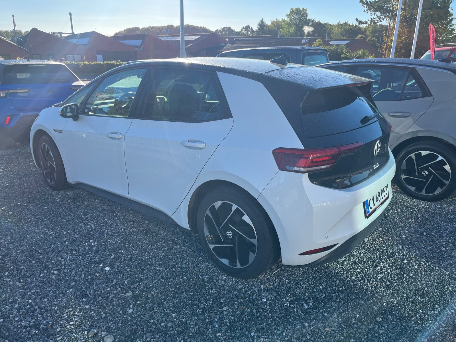 Hvid VW ID.3 fra 2021