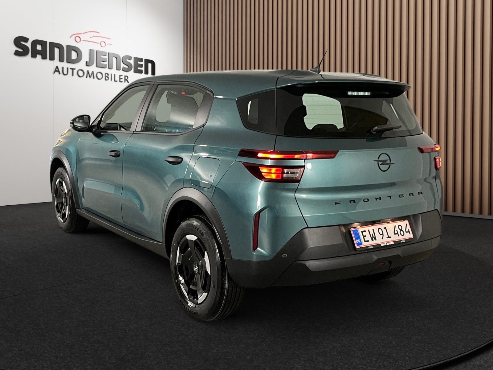 Grøn Opel Frontera fra 2026