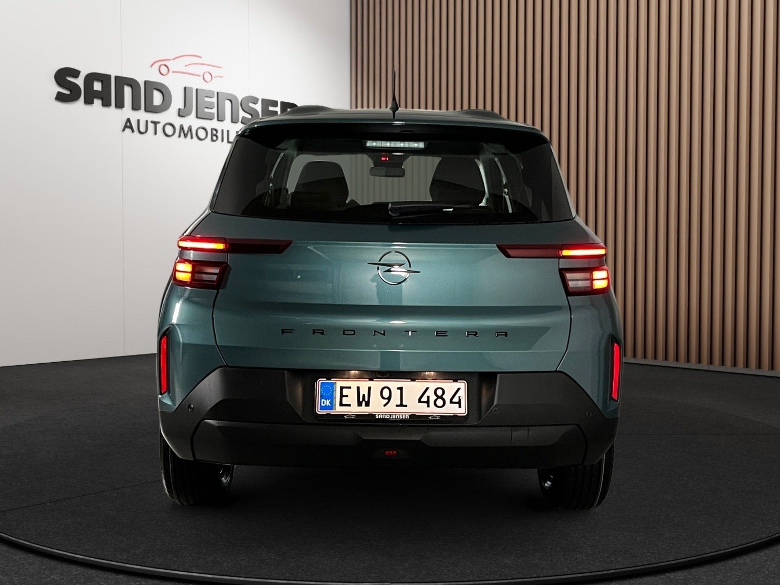 Grøn Opel Frontera fra 2026