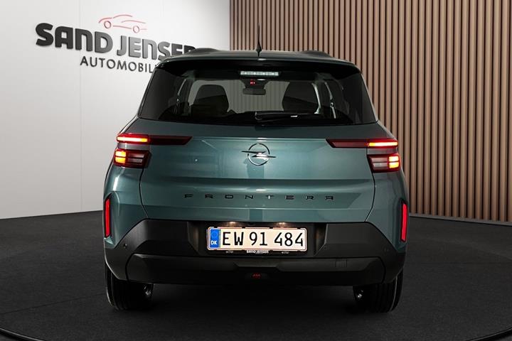Grøn Opel Frontera fra 2026