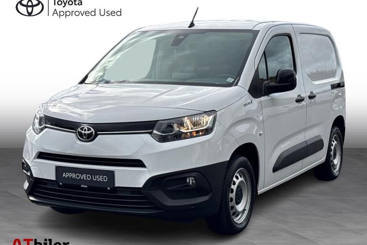 Hvid Toyota Proace City Electric fra 2023