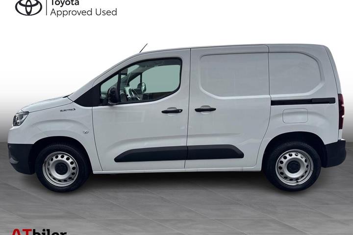 Hvid Toyota Proace City Electric fra 2023