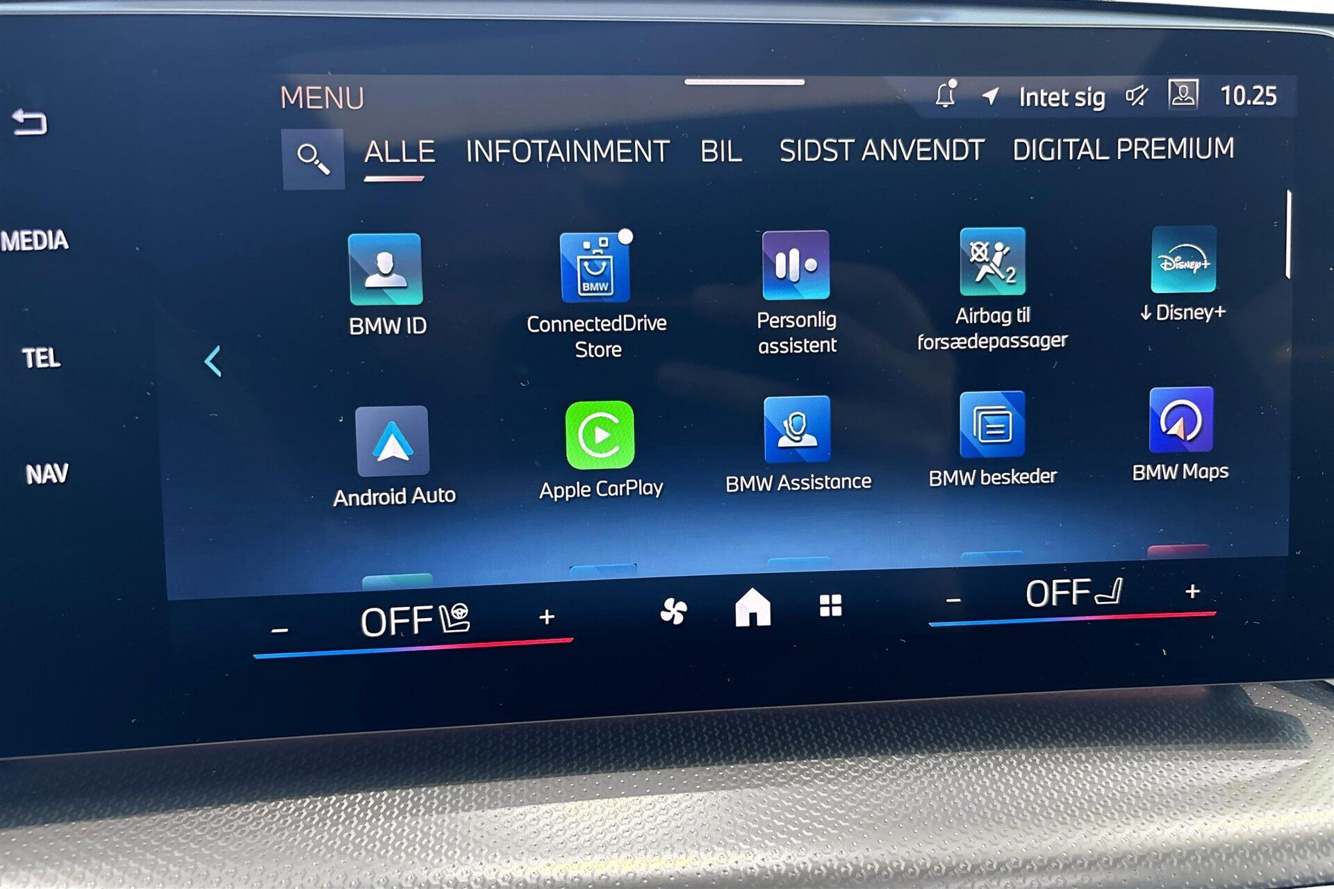 Sort BMW iX1 fra 2025