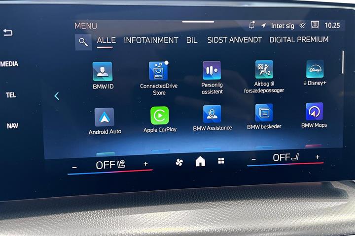 Sort BMW iX1 fra 2025