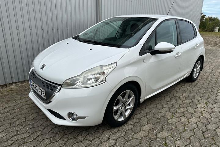 Hvid Peugeot 208 fra 2012