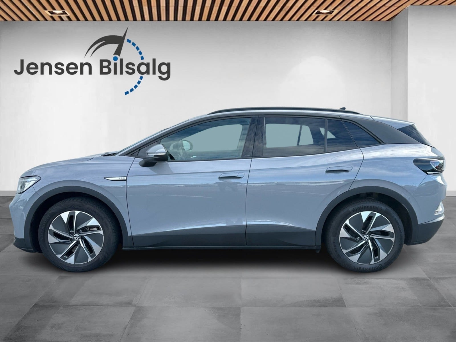 Grå VW ID.4 fra 2023