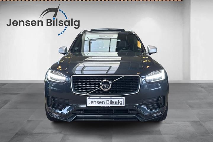 Grå Volvo XC90 fra 2019