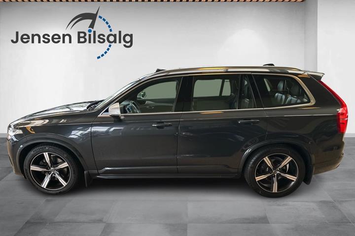 Grå Volvo XC90 fra 2019
