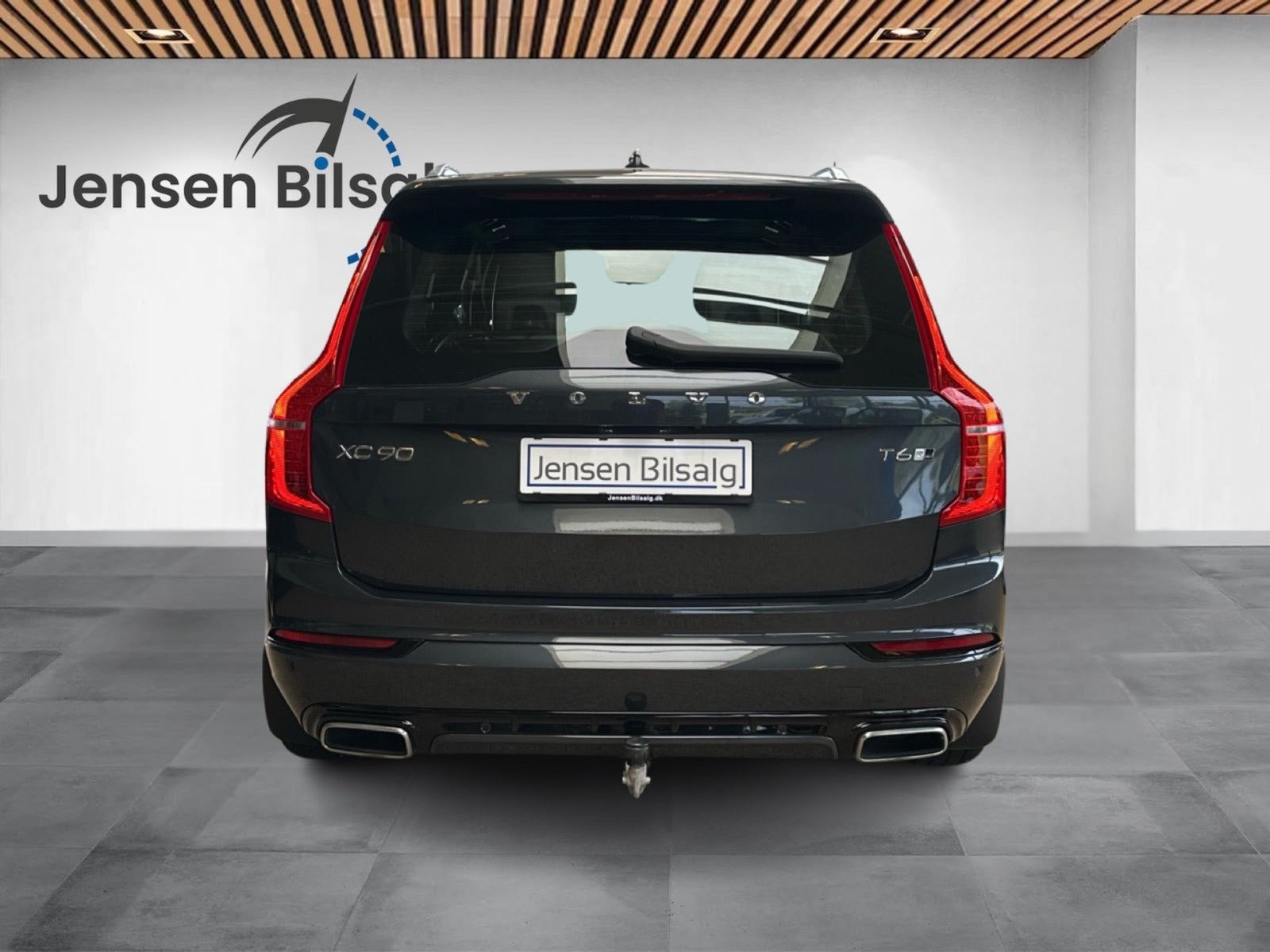 Grå Volvo XC90 fra 2019