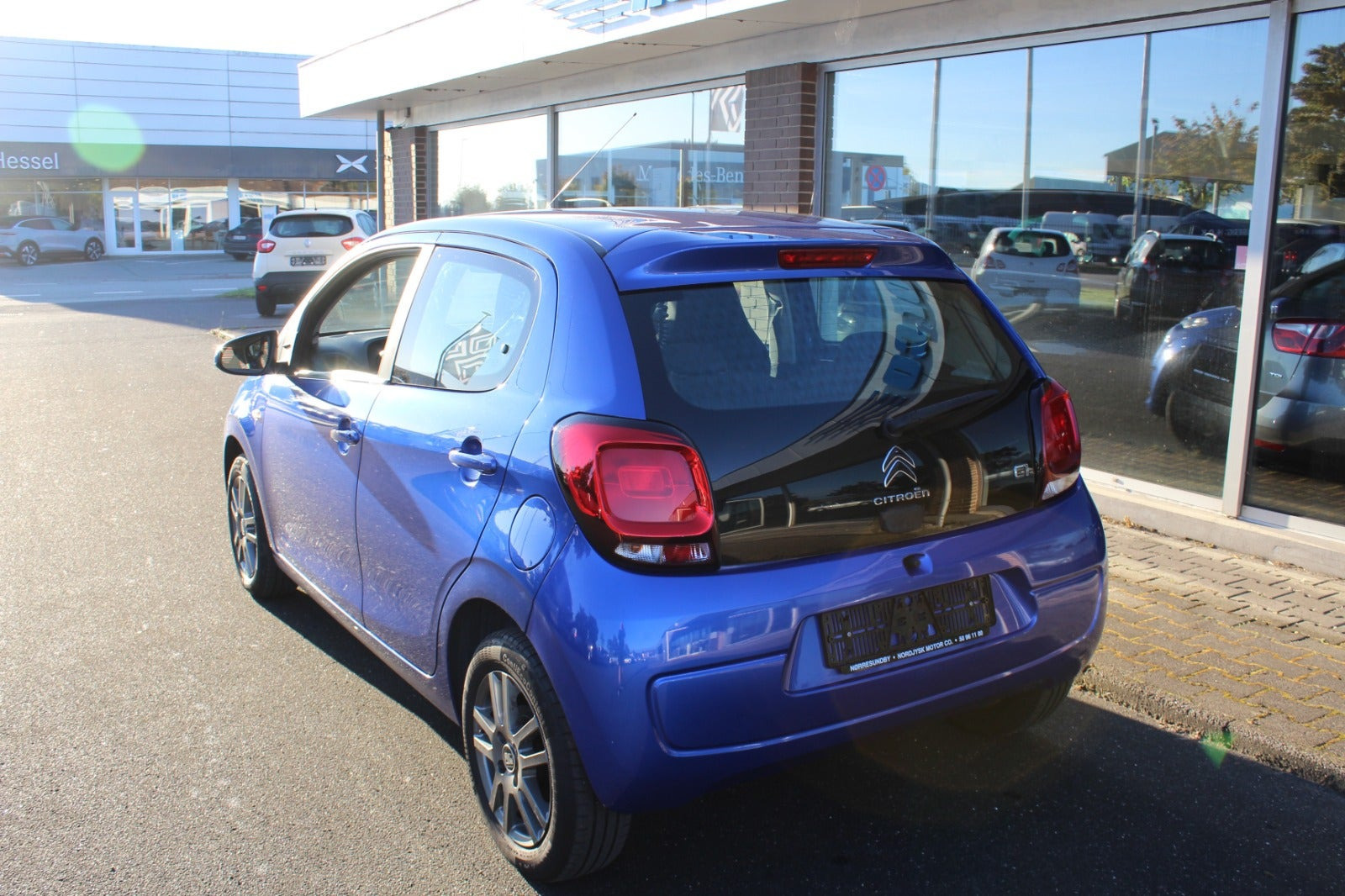 Blå Citroën C1 fra 2019