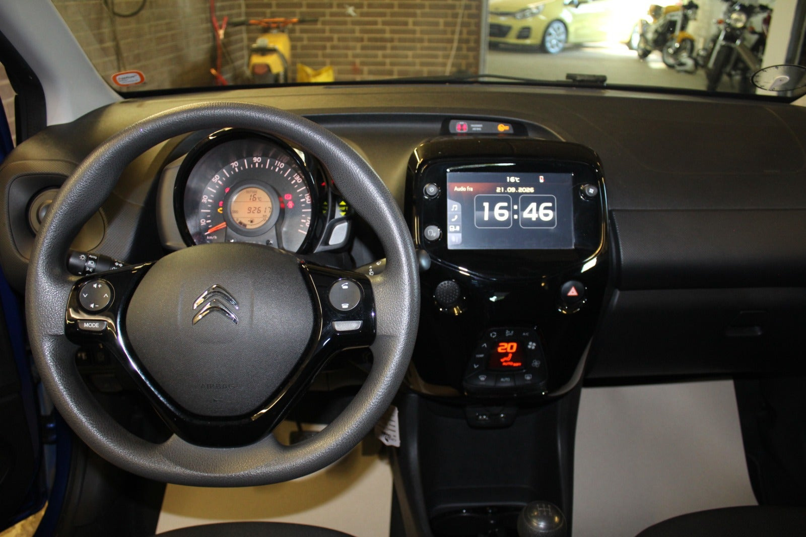 Blå Citroën C1 fra 2019