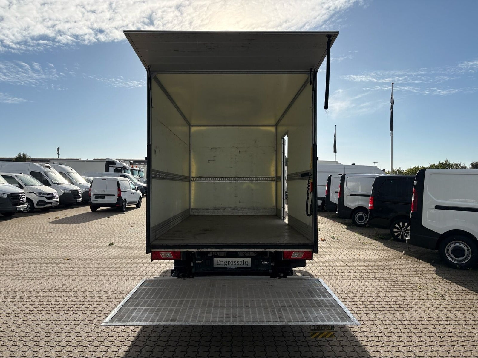 Hvid Ford Transit 350 L3 Chassis fra 2022