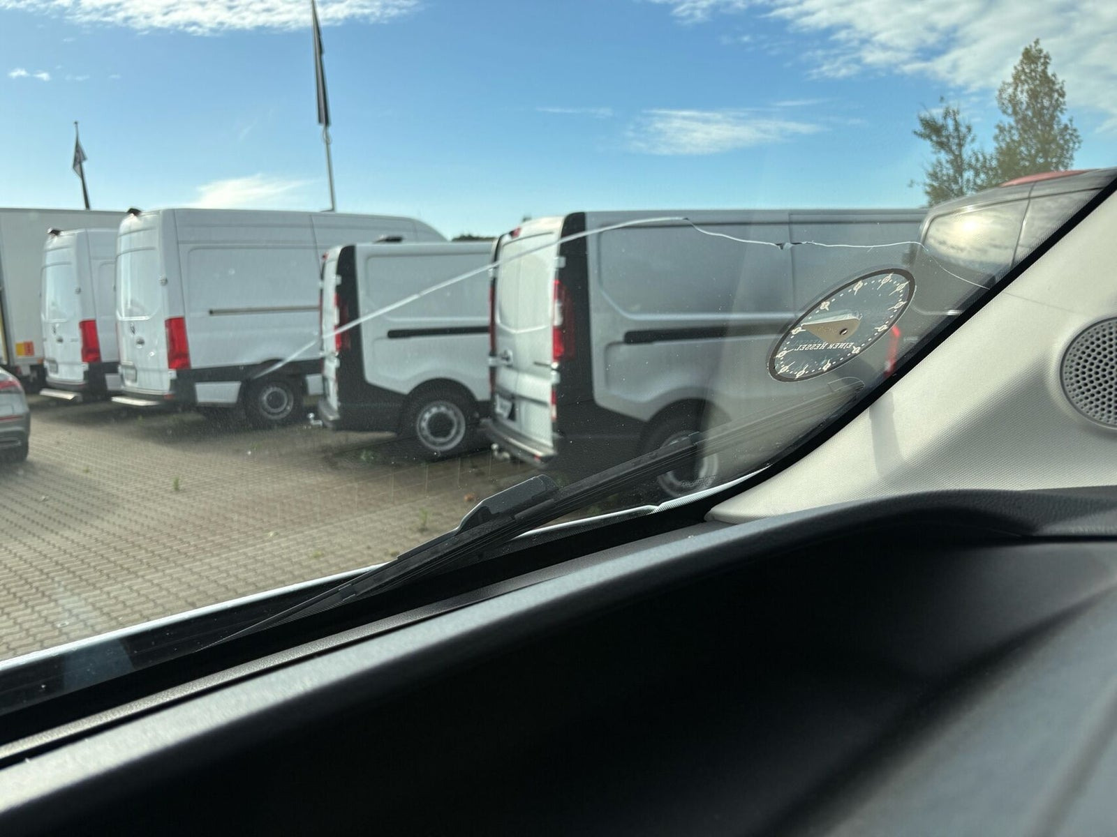 Hvid Ford Transit 350 L3 Chassis fra 2022