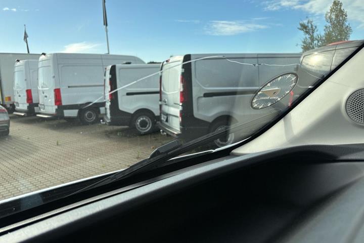Hvid Ford Transit 350 L3 Chassis fra 2022